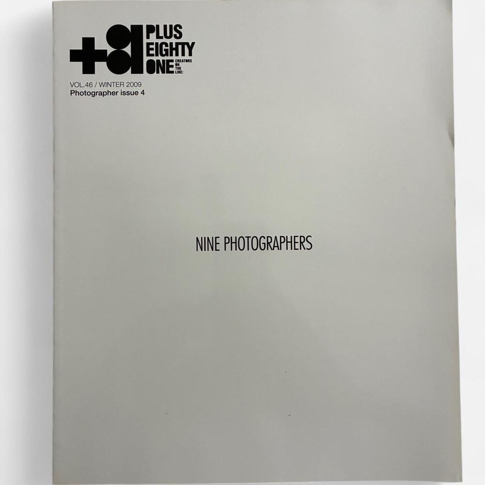 +81 winter 2009 Japanese magazine nine Photographers